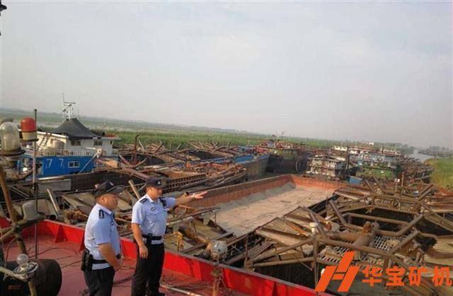 湖北打擊非法采砂、拆除砂石碼頭 監(jiān)利復綠41個港口碼頭！