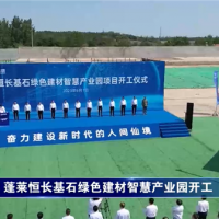 政府主導(dǎo)、國(guó)企運(yùn)營(yíng)、市場(chǎng)運(yùn)作！山東一大型綜合建材產(chǎn)業(yè)園項(xiàng)目正式開工