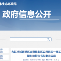 設(shè)計(jì)年通過能力600萬噸！江西九江一碼頭工程即將開建