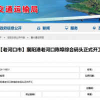 新建4個1000噸級泊位！湖北又一綜合碼頭開工